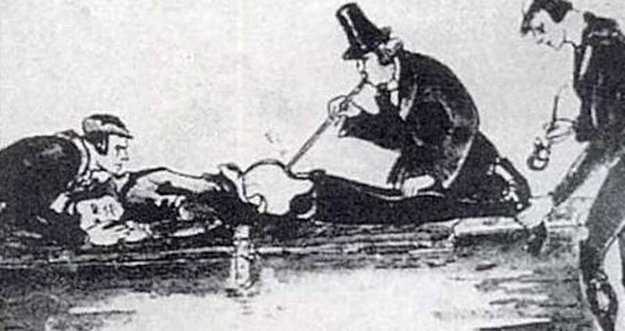 tobacco smoke up through the rear Enema,One of the First CPR Techniques? Tobacco Resuscitator - Wood Library-Museum